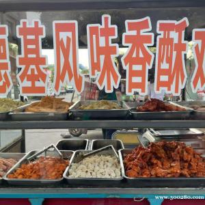 小吃攤位外盤，肯德基風味炸雞叉